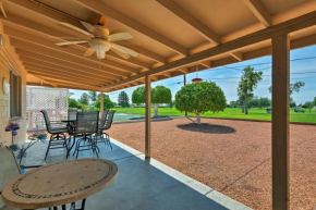Evolve Mod Sun City Home with Patio on Golf Course